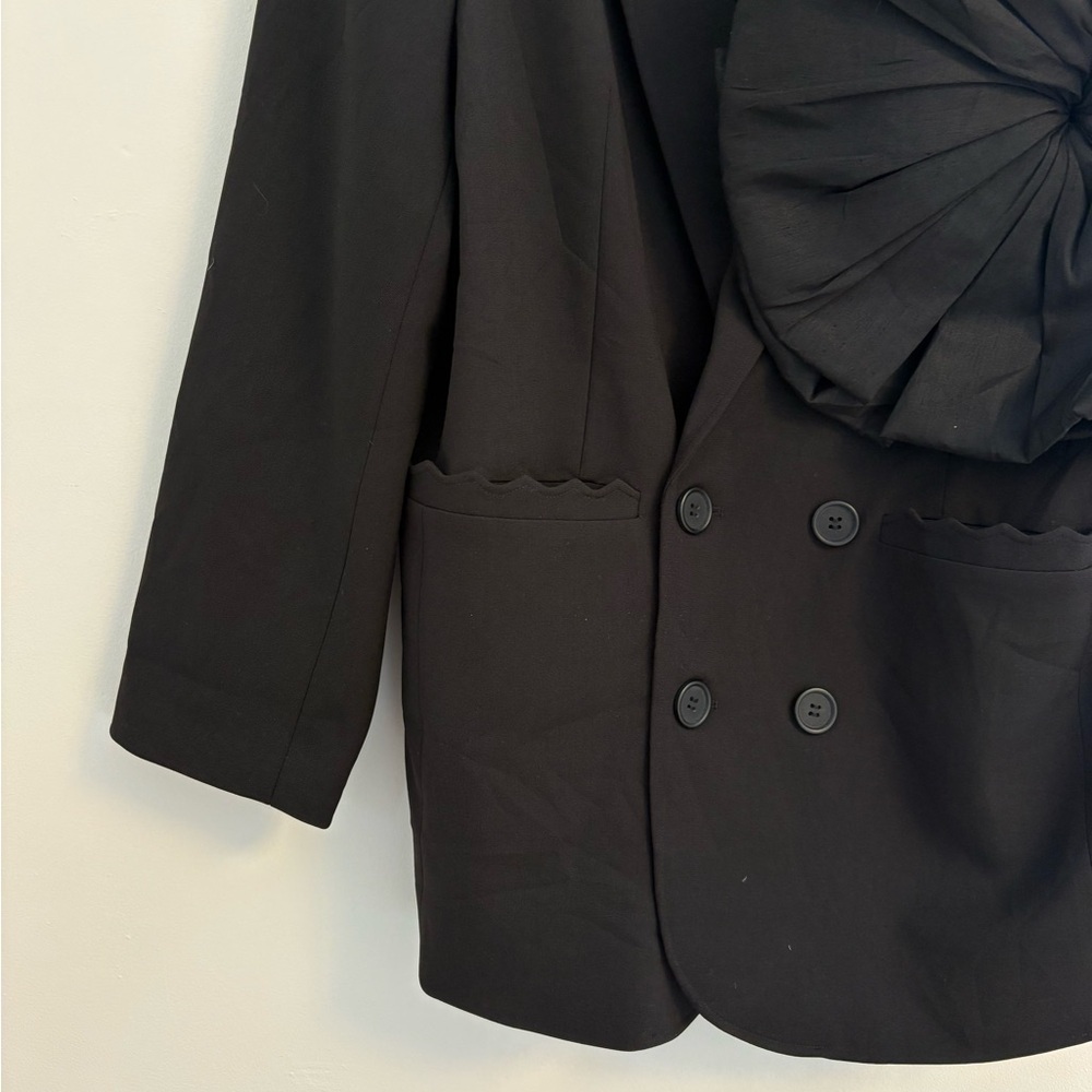 Rachel Gilbert Enrico Corsage-Detail Blazer - Picture 6 of 7